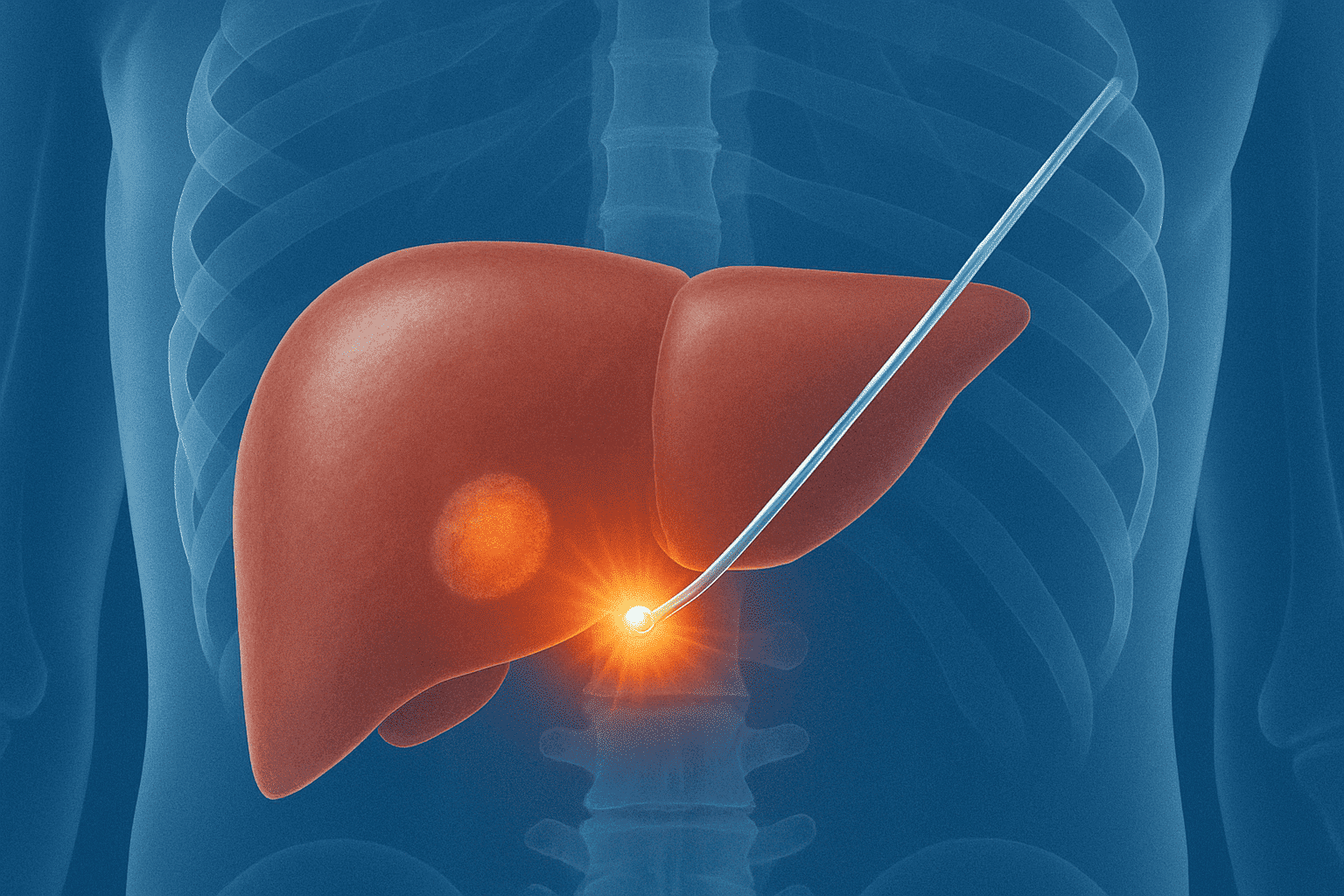 Brachytherapy liver metastases